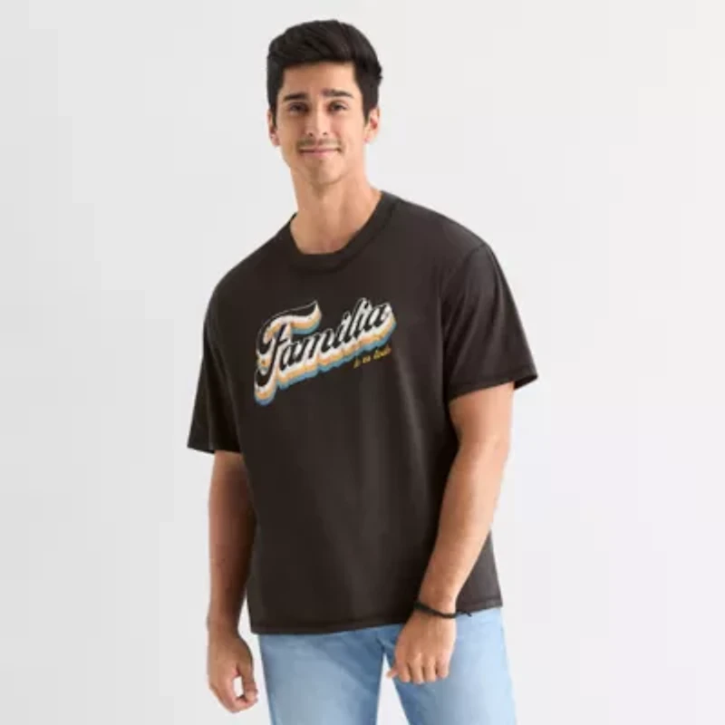 Hope & Wonder Hispanic Heritage Month Unisex Adult Crew Neck Short Sleeve Relaxed Fit Graphic T-Shirt