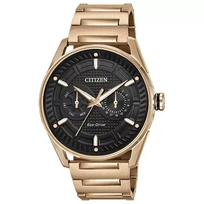 Drive from Citizen Mens Rose Goldtone Stainless Steel Bracelet Watch Bu4023-54e