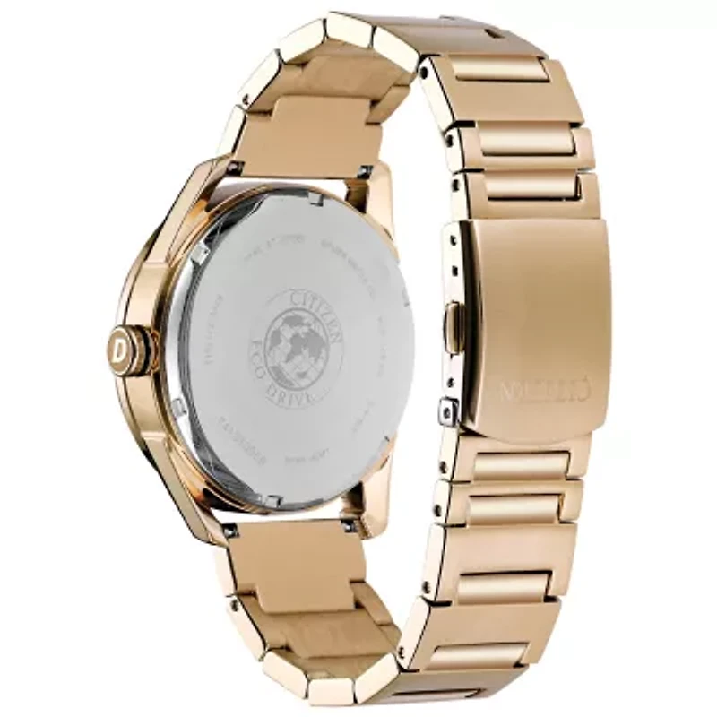 Drive from Citizen Mens Rose Goldtone Stainless Steel Bracelet Watch Bu4023-54e