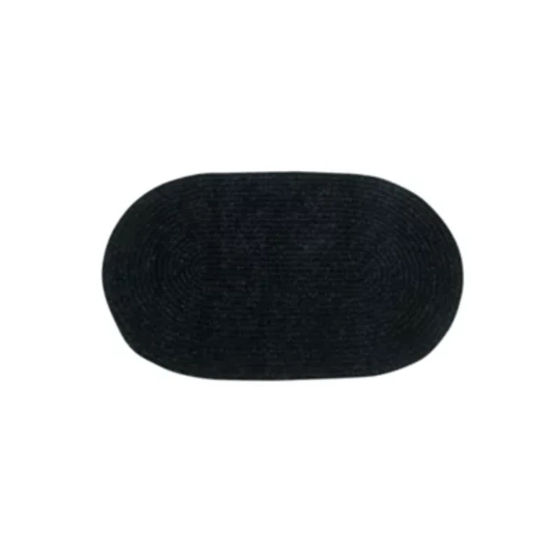 Better Trends Chenille Braid Oval Area Rug