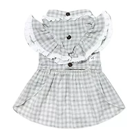 Touchdog I Love Poochi' Classical Fashion Plaid Dog Dress