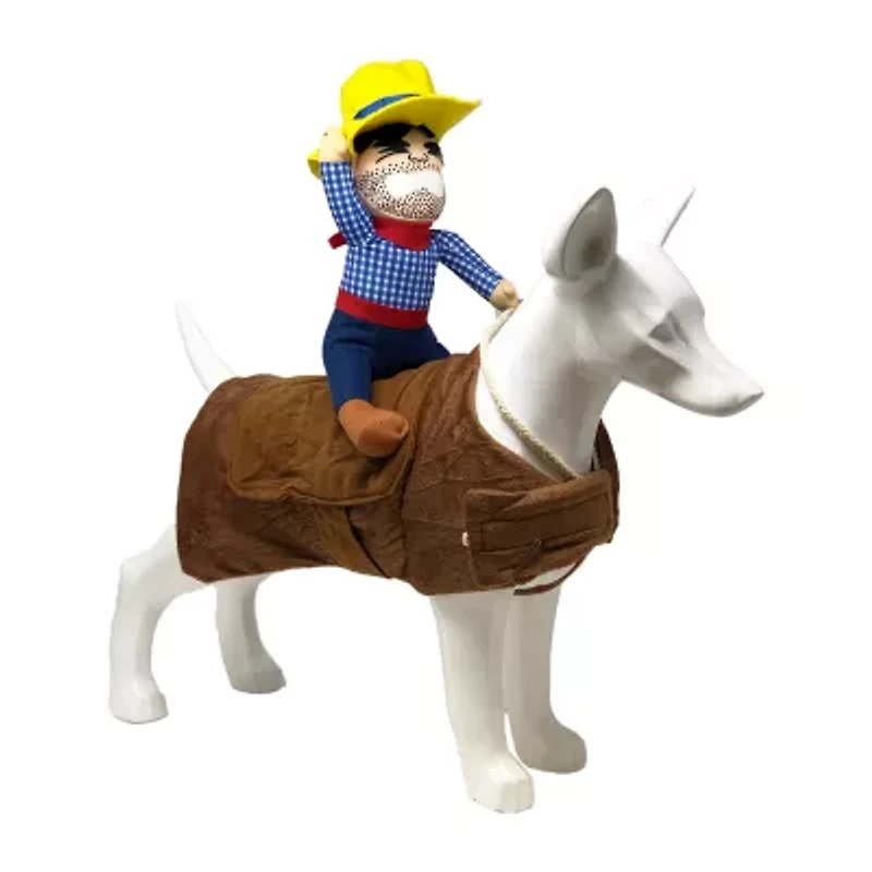 Pet Life Yeepaw' Cowboy Holiday Dog Costume