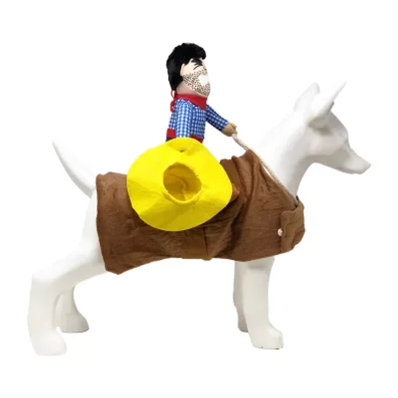 Pet Life Yeepaw' Cowboy Holiday Dog Costume