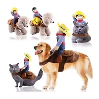 Pet Life Yeepaw' Cowboy Holiday Dog Costume