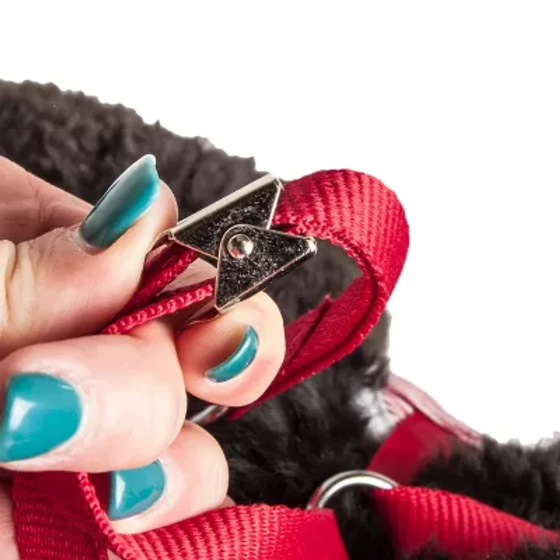 Pet Life Luxe 'Spawling' 2-In-1 Mesh Reversed Adjustable-Leash W/ Fashion Bowtie Dog Harness