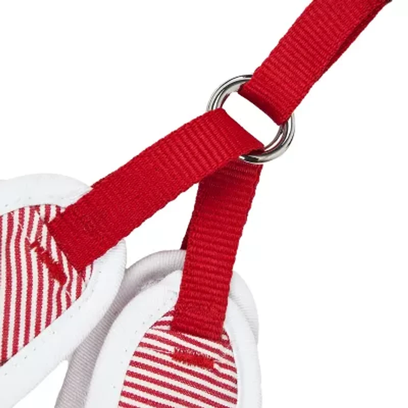 Pet Life Luxe 'Spawling' 2-In-1 Mesh Reversed Adjustable-Leash W/ Fashion Bowtie Dog Harness