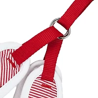 Pet Life Luxe 'Spawling' 2-In-1 Mesh Reversed Adjustable-Leash W/ Fashion Bowtie Dog Harness