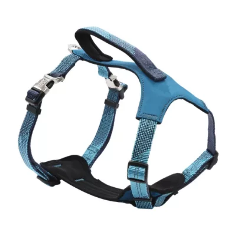 Pet Life Geo-Prene' 2-In-1 Shock Absorbing Neoprene Padded Reflective Leash Dog Harness
