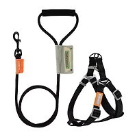 Touchdog Macaron' 2-In-1 Durable Nylon Leash Dog Harness