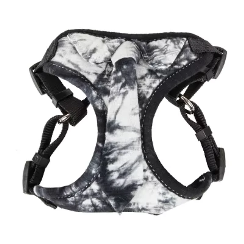 Pet Life Bonatied' Mesh Reversible And Breathable Adjustable W/ Designer Neck Tie Dog Harness