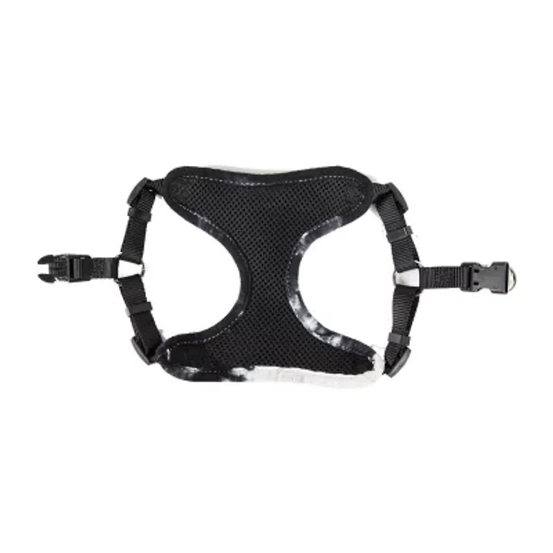 Pet Life Bonatied' Mesh Reversible And Breathable Adjustable W/ Designer Neck Tie Dog Harness