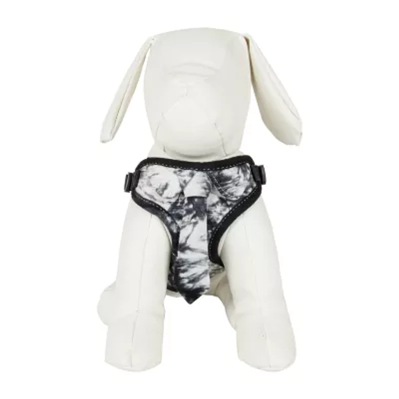 Pet Life Bonatied' Mesh Reversible And Breathable Adjustable W/ Designer Neck Tie Dog Harness