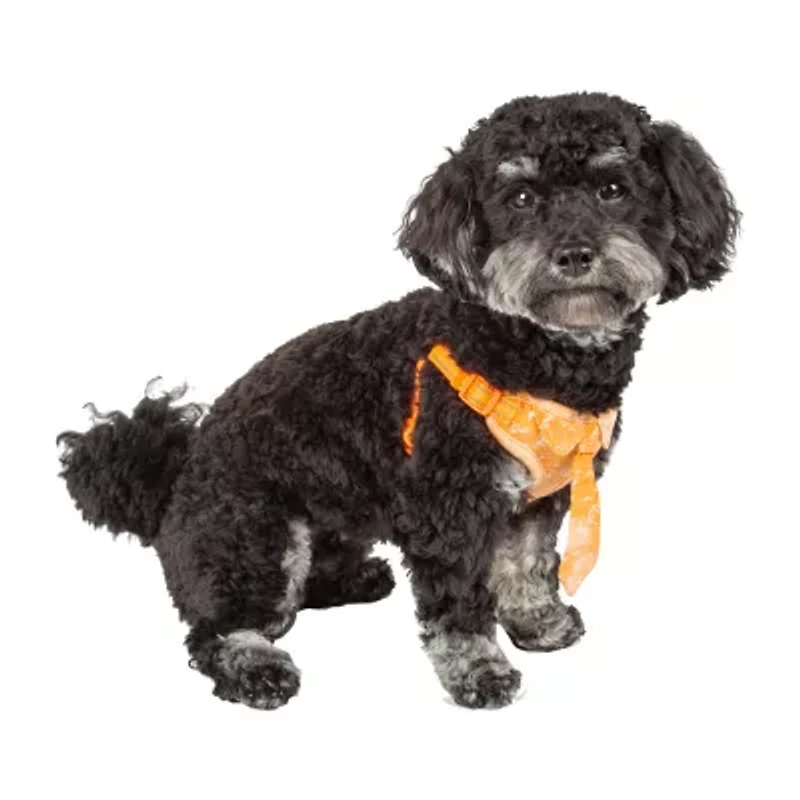 Pet Life Bonatied' Mesh Reversible And Breathable Adjustable W/ Designer Neck Tie Dog Harness