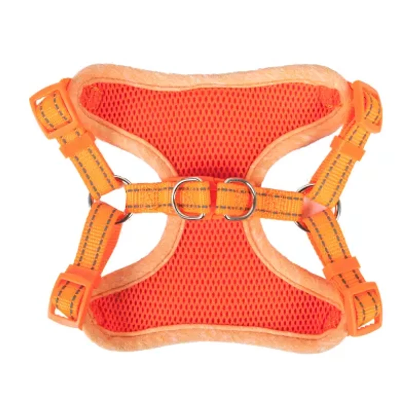 Pet Life Bonatied' Mesh Reversible And Breathable Adjustable W/ Designer Neck Tie Dog Harness