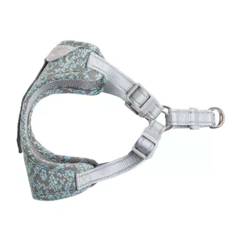 Pet Life Fidomite' Mesh Reversible And Breathable Adjustable W/ Designer Neck Tie Dog Harness