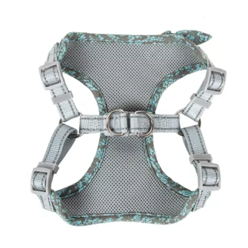 Pet Life Fidomite' Mesh Reversible And Breathable Adjustable W/ Designer Neck Tie Dog Harness