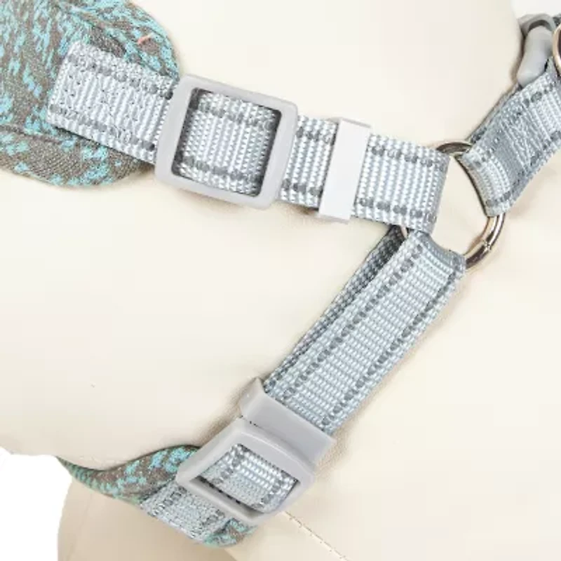 Pet Life Fidomite' Mesh Reversible And Breathable Adjustable W/ Designer Neck Tie Dog Harness