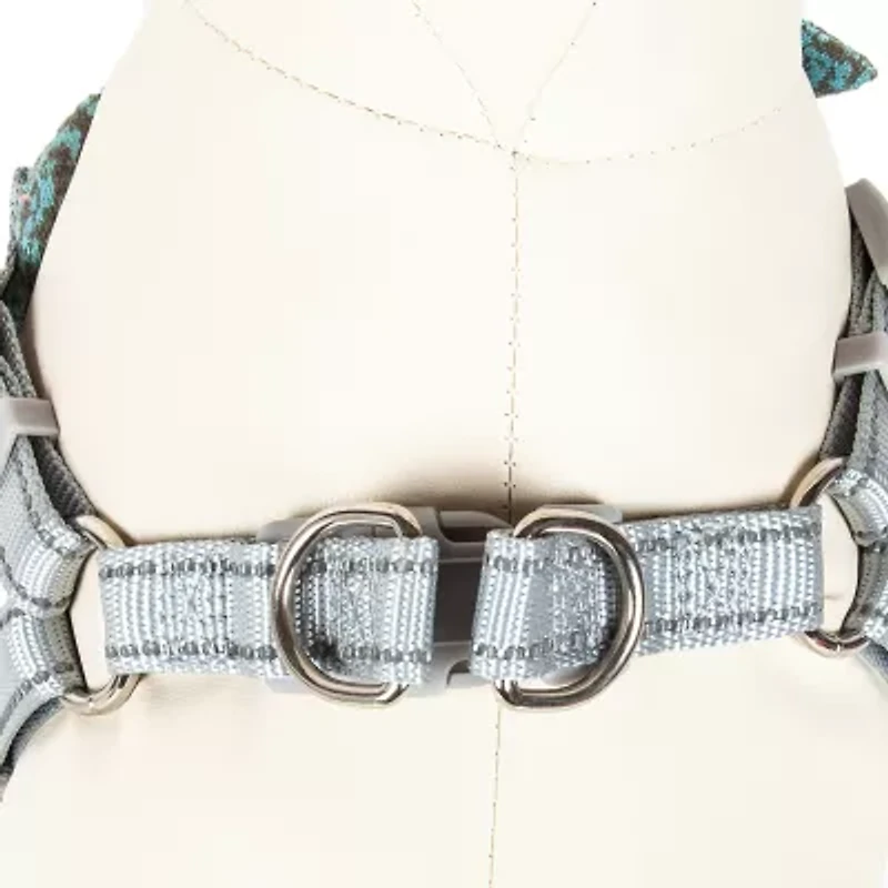 Pet Life Fidomite' Mesh Reversible And Breathable Adjustable W/ Designer Neck Tie Dog Harness