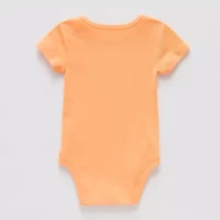 Okie Dokie Baby Unisex Round Neck Short Sleeve Rib Bodysuit