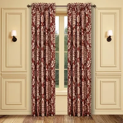 Royal Court Lazia Rod Pocket Room Darkening Set of 2 Curtain Panel
