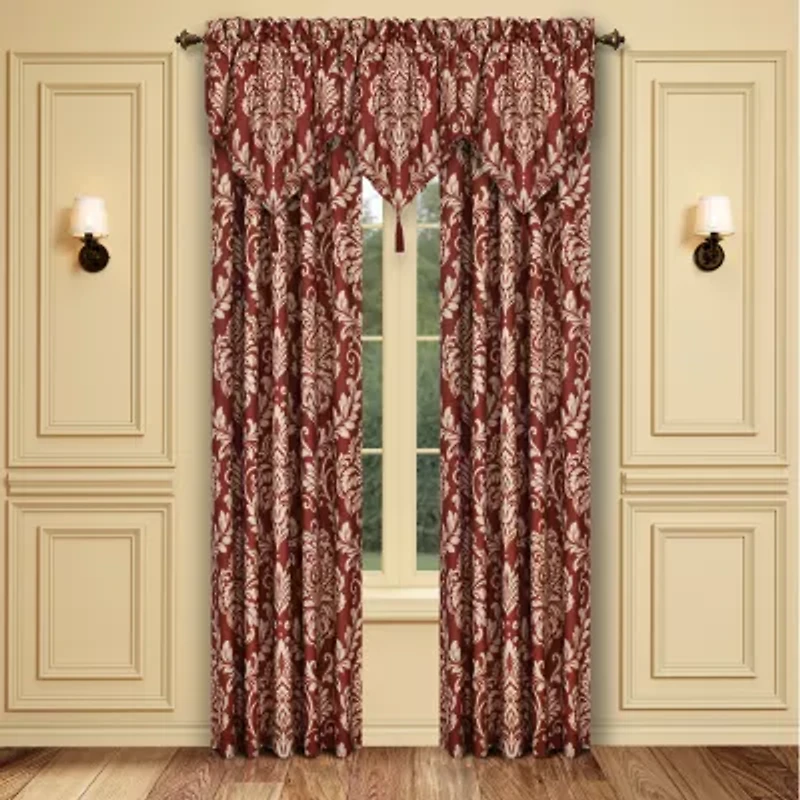 Royal Court Lazia Rod Pocket Room Darkening Set of 2 Curtain Panel