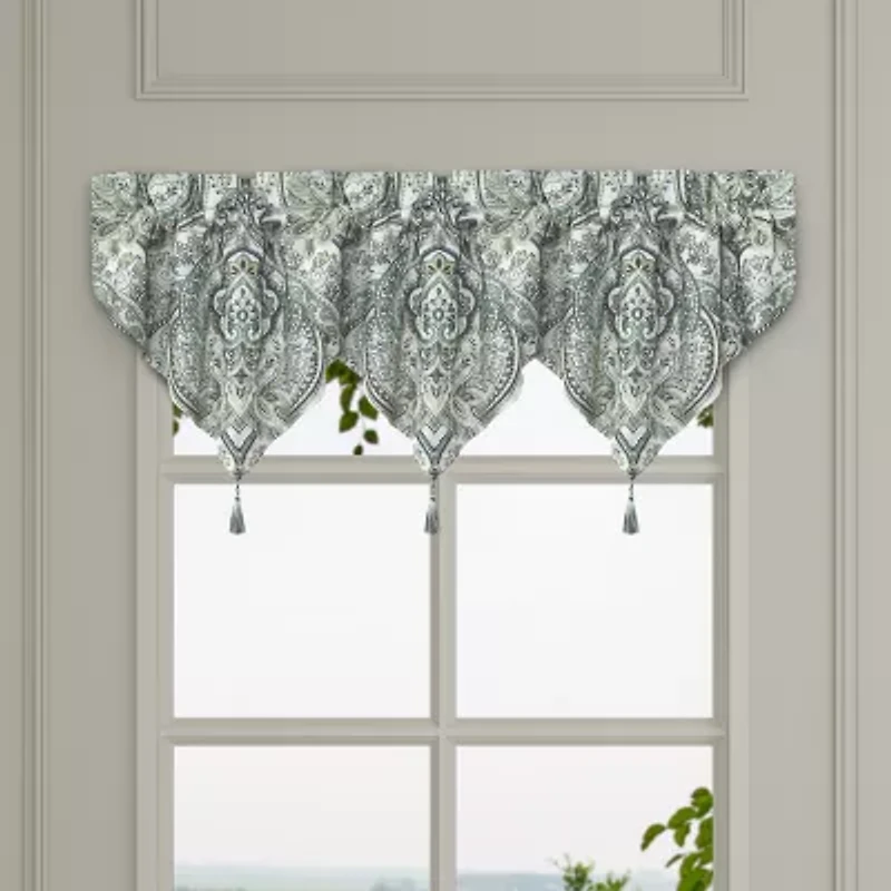 Queen Street Nicole Rod Pocket Ascot Valance