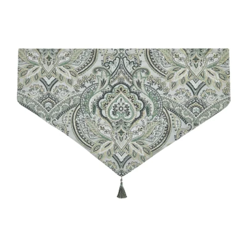 Queen Street Nicole Rod Pocket Ascot Valance
