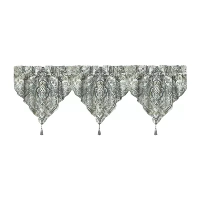 Queen Street Nicole Rod Pocket Ascot Valance