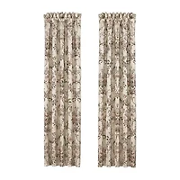 Queen Street Pecora Rod Pocket Room Darkening Set of 2 Curtain Panel