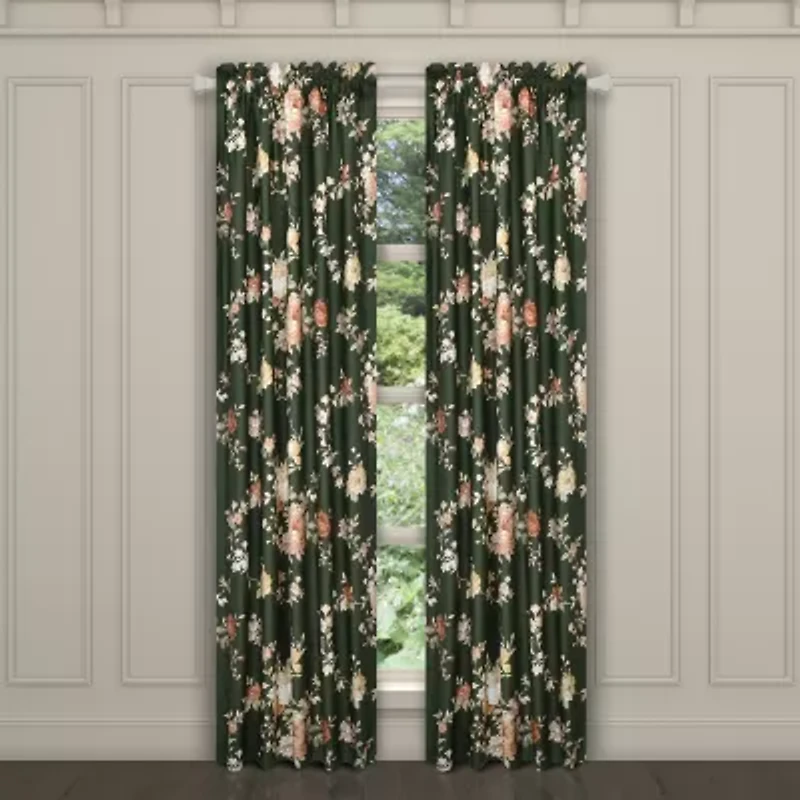 Queen Street Brianna Rod Pocket Room Darkening Set of 2 Curtain Panel