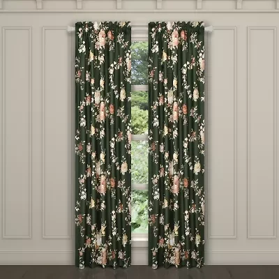 Queen Street Brianna Rod Pocket Room Darkening Set of 2 Curtain Panel