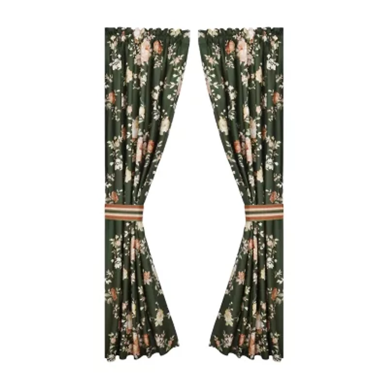 Queen Street Brianna Rod Pocket Room Darkening Set of 2 Curtain Panel