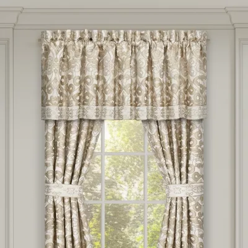 Queen Street Amarella Rod Pocket Tailored Valance