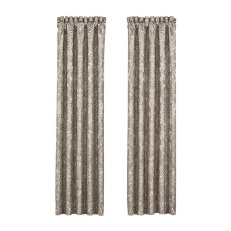 Queen Street Branson Rod Pocket Room Darkening Set of 2 Curtain Panel