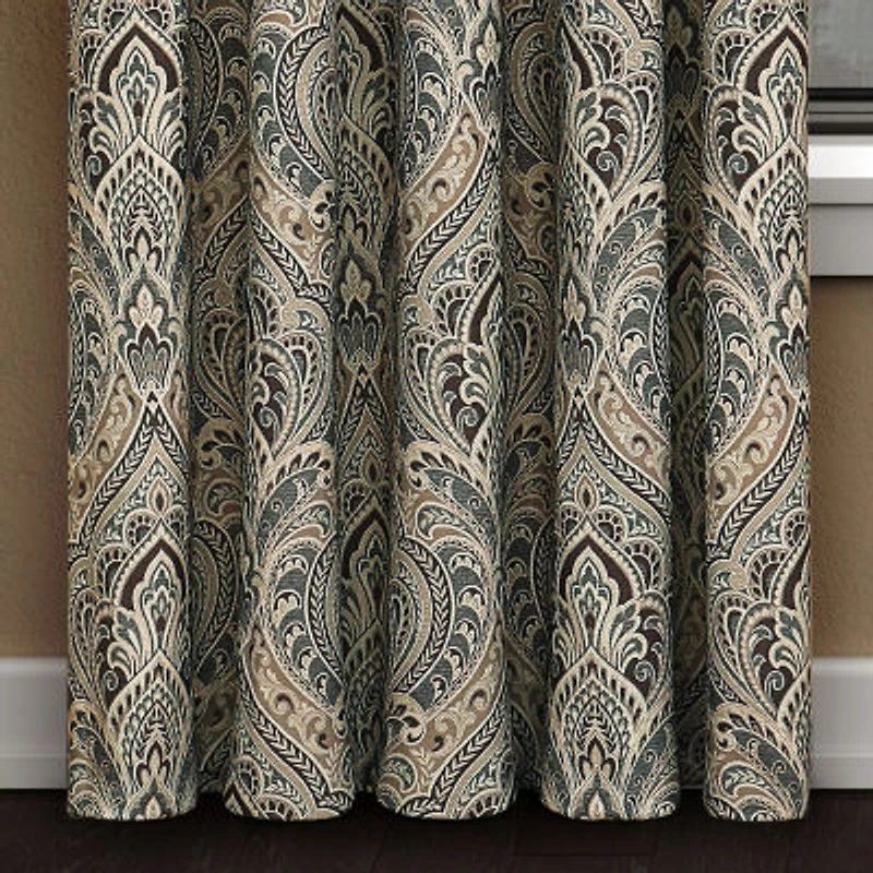 Royal Court Maren Rod Pocket Room Darkening Set of 2 Curtain Panel
