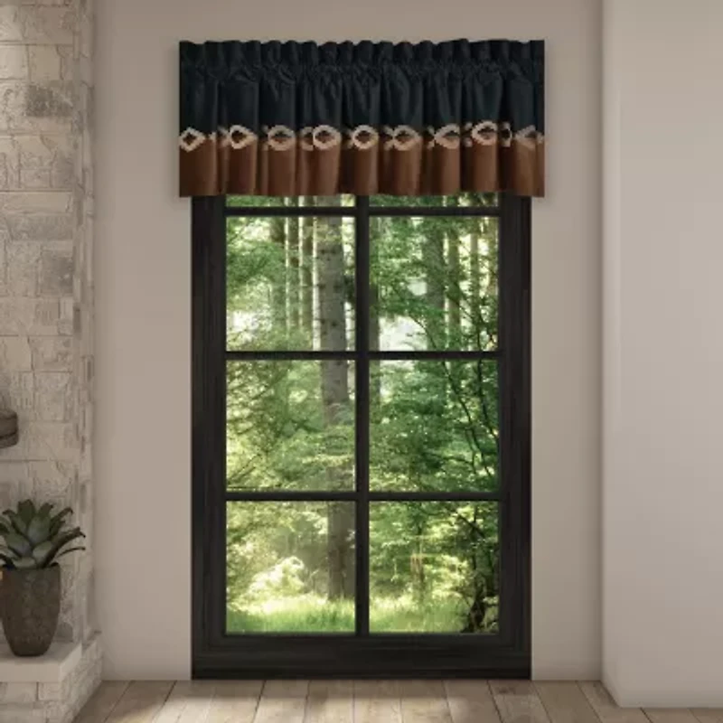 Queen Street Benson Rod Pocket Tailored Valance