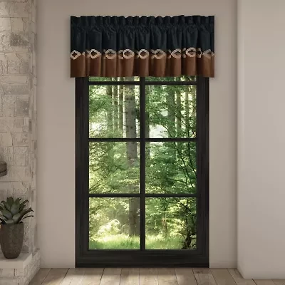 Queen Street Benson Rod Pocket Tailored Valance