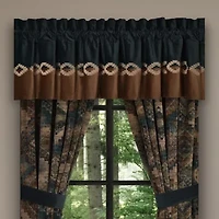 Queen Street Benson Rod Pocket Tailored Valance