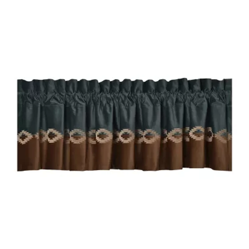 Queen Street Benson Rod Pocket Tailored Valance