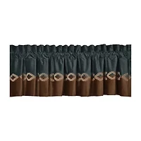 Queen Street Benson Rod Pocket Tailored Valance