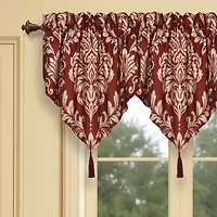 Royal Court Lazia Rod Pocket Ascot Valance