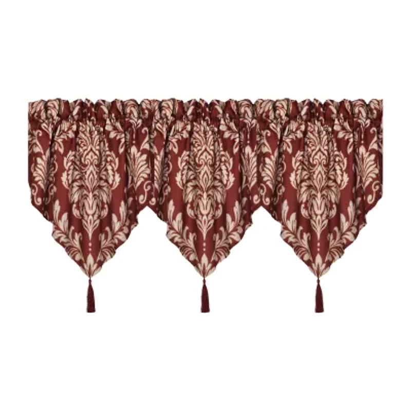 Royal Court Lazia Rod Pocket Ascot Valance