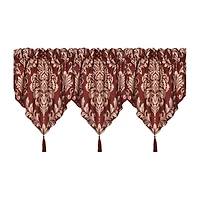 Royal Court Lazia Rod Pocket Ascot Valance