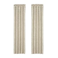 Queen Street Coralie Rod Pocket Room Darkening Set of 2 Curtain Panel