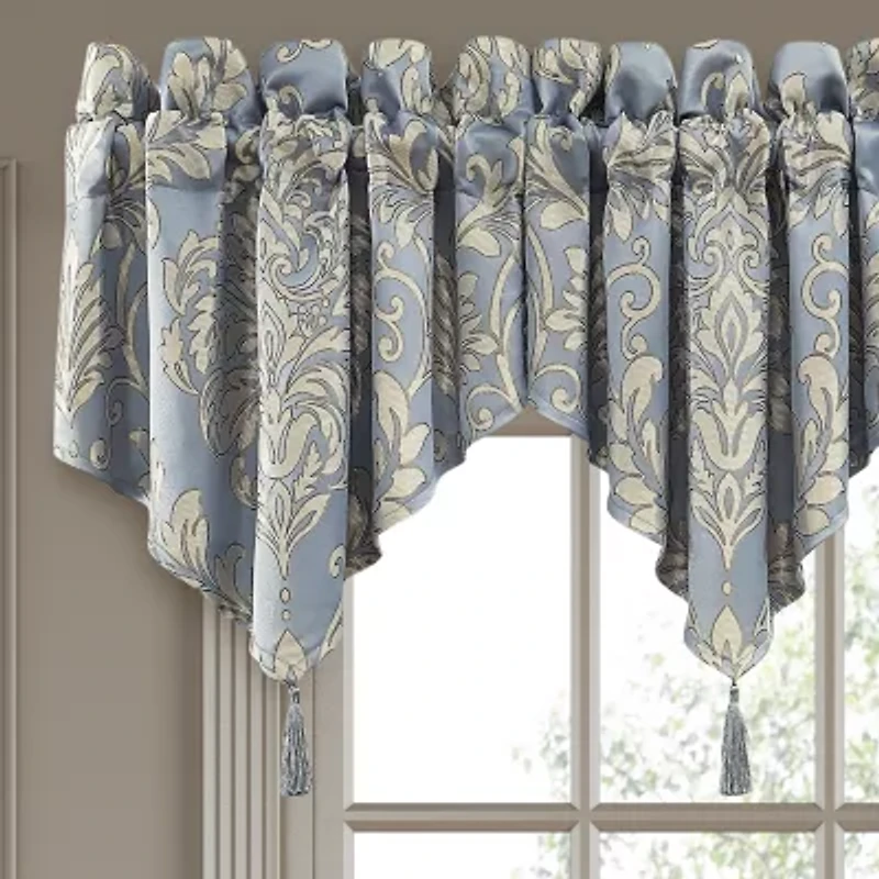 Royal Court Lorenzo Rod Pocket Ascot Valance