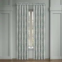 Royal Court Tranquilty Rod Pocket Room Darkening Set of 2 Curtain Panel