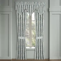 Royal Court Tranquilty Rod Pocket Room Darkening Set of 2 Curtain Panel