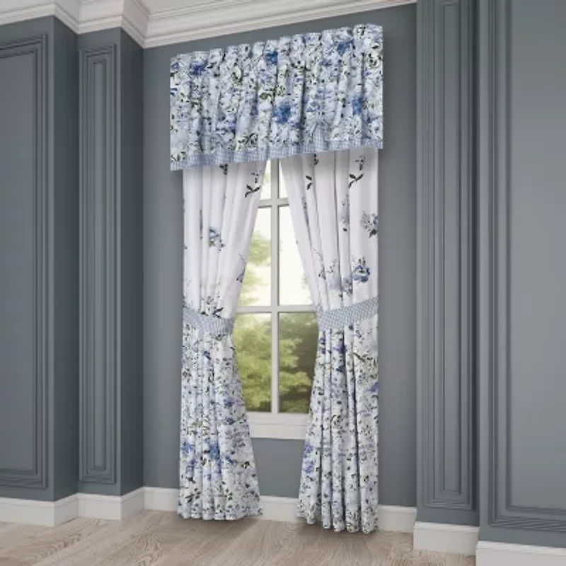 Royal Court Kourtney Rod Pocket Room Darkening Set of 2 Curtain Panel