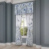 Royal Court Kourtney Rod Pocket Room Darkening Set of 2 Curtain Panel