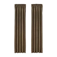 Queen Street Melbourne Rod Pocket Room Darkening Set of 2 Curtain Panel